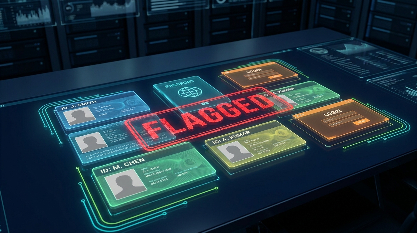 Flagged digital identity documents